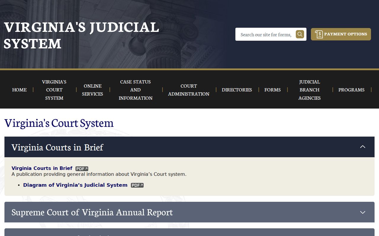Wythe County warrant court map and court levels
